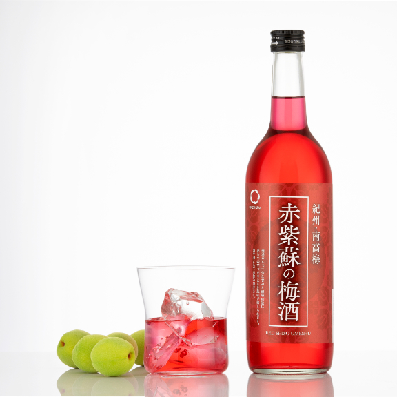 Nakano red shiso umeshu plum wine 720ml bottle