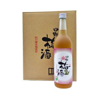 Nakano umeshu plum wine case of 6 x 720ml bottles