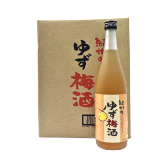 Nakano yuzu umeshu case of 6 x 720ml bottles